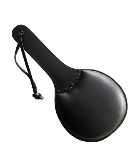 Rouge Leather Padded Ping Pong Paddle – Black by Rouge product image