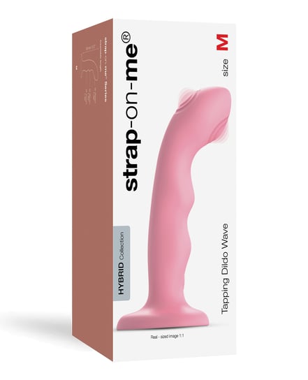 Strap on Me Tapping Dildo – Rose Coral by Strap-On-Me product image