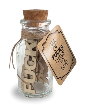 Fucks I Have to Give – Bottle of 15 by Little Genie product image
