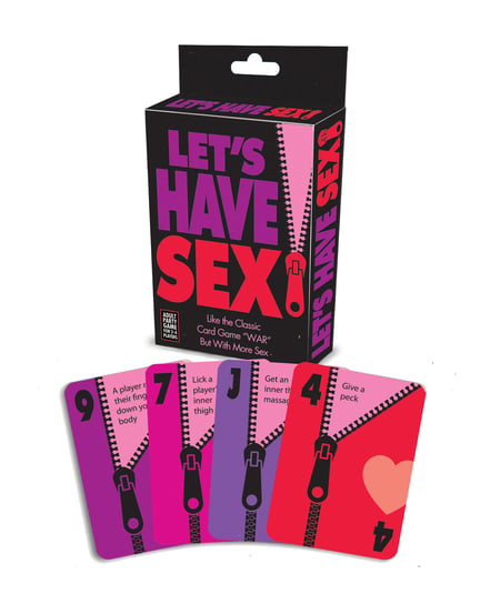Let’s Have Sex Card Game by Little Genie product image