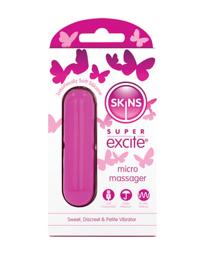 Skins Super Excited Petite Vibrator – Pink by Skins Excite product image