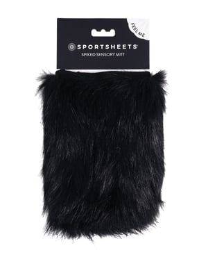Sportsheets Spiked Sensory Mitts – Black by Sportsheets product image