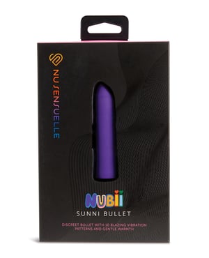 Nu Sensuelle Sunni Nubii Warming Bullet – Purple by Nu Sensuelle product image