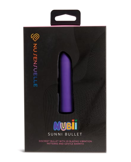 Nu Sensuelle Sunni Nubii Warming Bullet – Purple by Nu Sensuelle product image