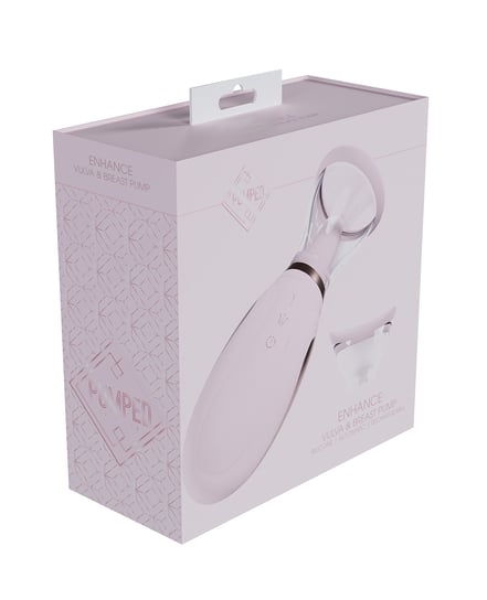 Shots Pumped Enhance Rechargeable Vulva & Breast Pump – Pink by Shots product image