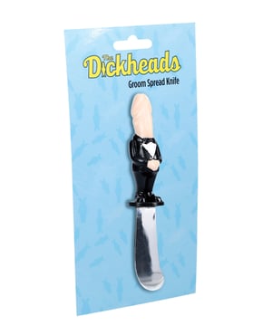 Shots The Dickheads Groom Spread Knife by Shots product image