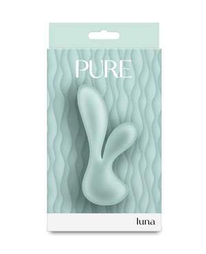Pure Luna Petite Rabbit Vibrator – Teal by Pure product image
