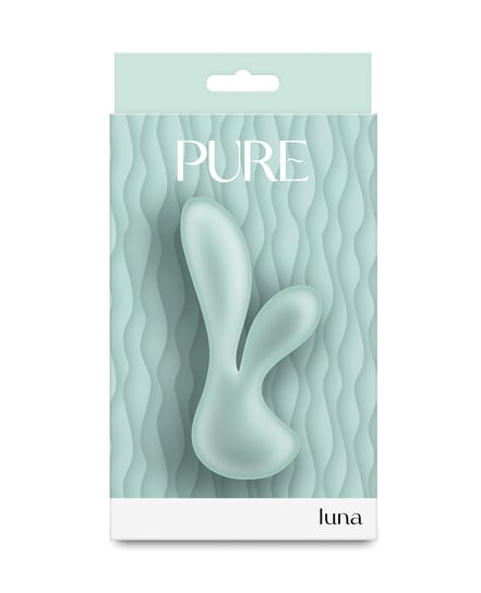 Pure Luna Petite Rabbit Vibrator – Teal by Pure product image
