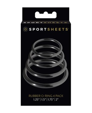 Sportsheets Rubber O-Ring – 4 Pack by Sportsheets product image