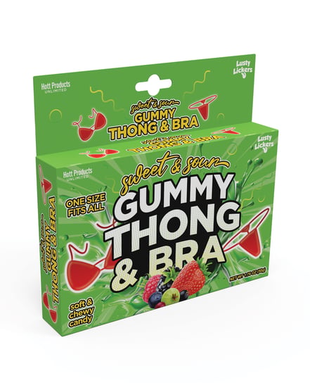 Sweet & Sour Gummy Thong & Bra by Sweet & Sour product image