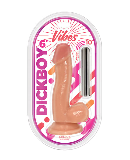 Dick Boy Vanilla Lovers 6″ Vibe Bullet by Dickboy product image