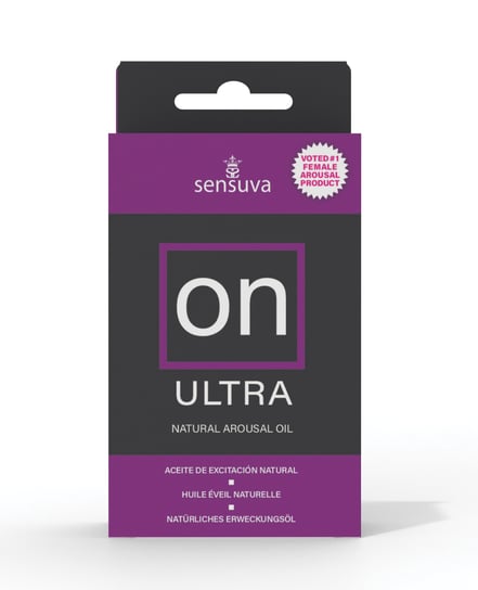 ON for Her Arousal Oil Ultra Medium Box – 5 ml Bottle by Sensuva product image