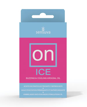 ON Ice Buzzing & Cooling Female Arousal Oil Medium Box – 5 ml Bottle by On product image
