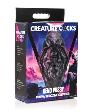 Creature Cocks Xeno Pussy Vulva Silicone Grinder – Multi Color by Creature Cocks product image