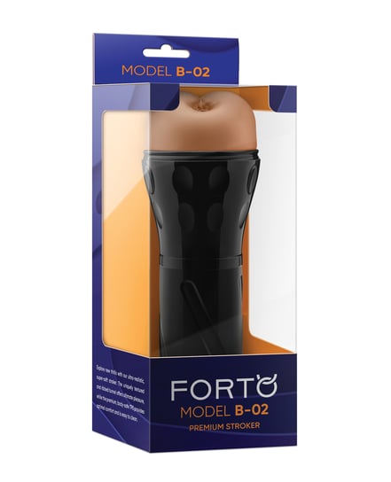 Forto Model B-02 Hard-Skin Ass Masturbator – Tan by Forto product image