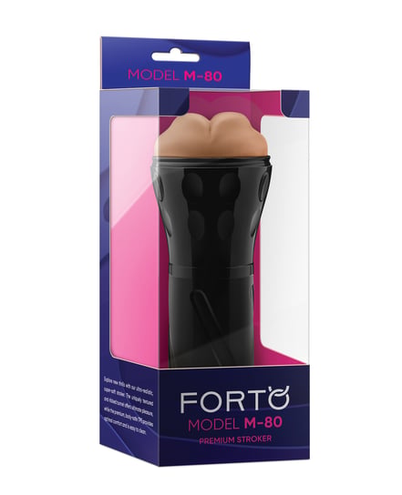 Forto Model M-80 Hard-Side Mouth Masturbator – Tan by Forto product image
