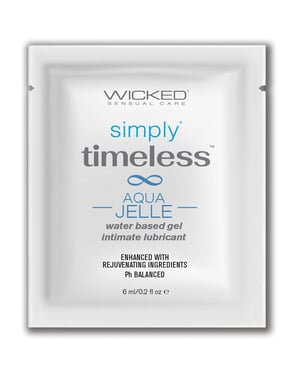Wicked Sensual Care Simply Timeless Jelle Water Based Lubricant – .2 oz by Wicked Sensual Care product image