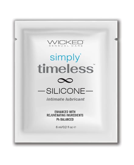 Wicked Sensual Care Simply Timeless Silicone Lubricant – .2 oz by Wicked Sensual Care product image