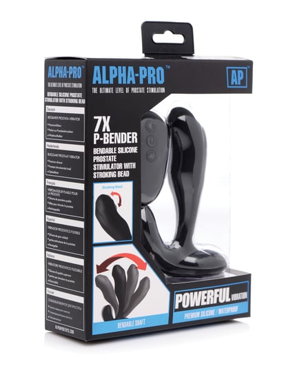 7X Bendable Prostate Stimulator with Stroking Bead by XR product image