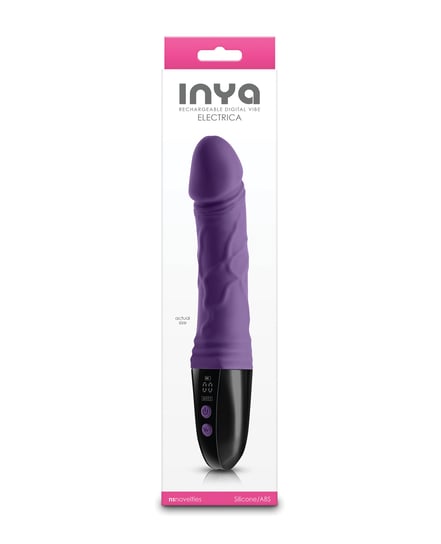 INYA Electrica Phallic Digital Vibrator – Purple by Inya product image
