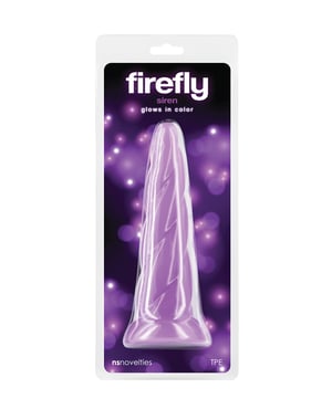 Firefly Siren Glow in the Dark Dildo – Purple by Firefly product image