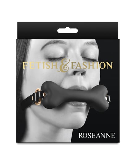 Fetish & Fashion Roseanne Ball Gag – Black by Fetish & Fashion product image