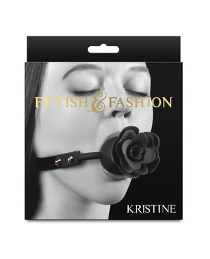 Fetish & Fashion Kristine Ball Gag – Black by Fetish & Fashion product image