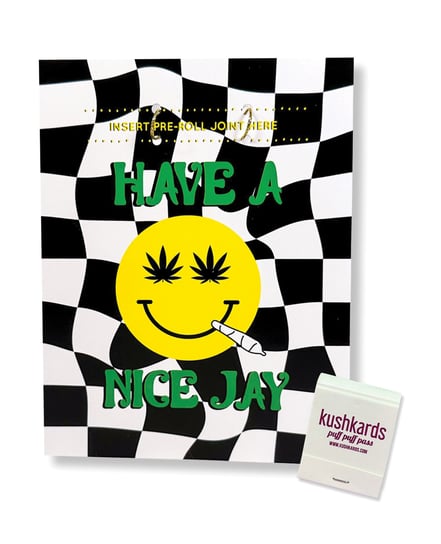 Have A Nice Jay Greeting Card w/Matchbook by Kush Kards product image