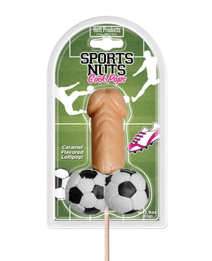 Sports Nuts Cock Pop Soccer Balls – Caramel by Hott Products product image