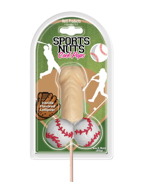 Sports Nuts Cock Pop Baseballs – Vanilla by Hott Products product image