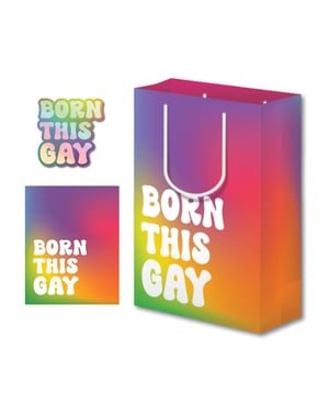 Born This Gay Pride Set by Kush Kards product image