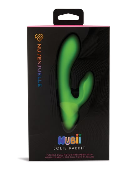 Nu Sensuelle Jolie Nubii Warming Mini Rabbit – Lime Green by Nu Sensuelle product image