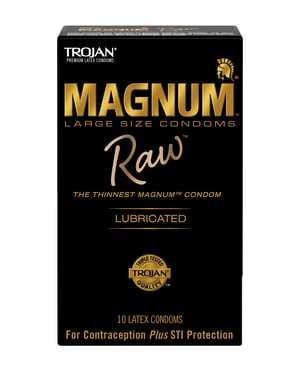 Trojan Magnum Raw Condoms – Pack of 10 by Trojan product image