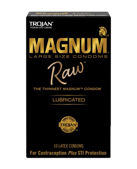Trojan Magnum Raw Condoms – Pack of 10 by Trojan product image