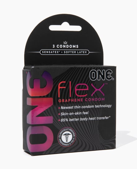 One Flex Ultra-Thin Condoms – Pack of 3 by One product image