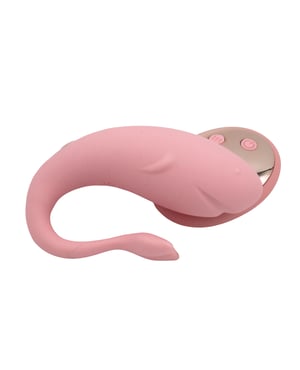 Natalie’s Toy Box Orcasm Remote Controlled Wearable Egg Vibrator – Pink by Like A Kitten product image