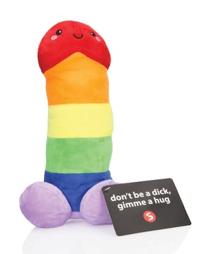 Shots Penis Plushie – Multi Color 12″ by Shots product image