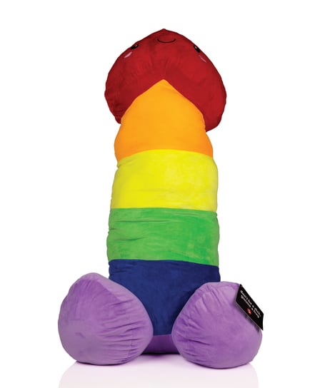 Shots Penis Plushie – Multi Color 39.4″ / 100 cm by Shots product image