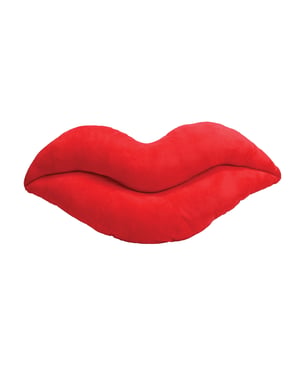 Shots Lip Pillow Plushie – Red 25″ / 65 cm by Shots product image