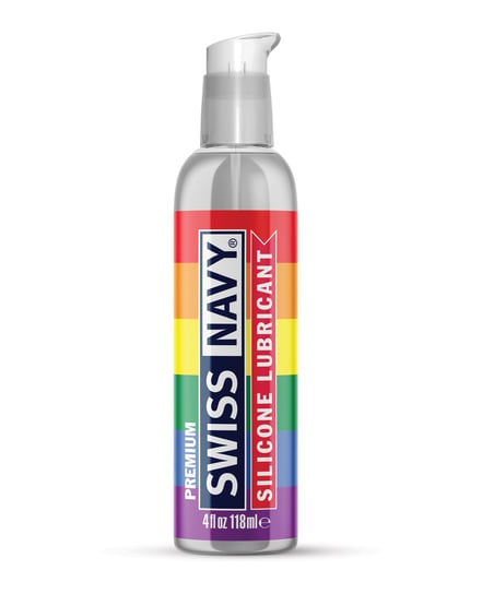 PRIDE Edition Silicone Lubricant – 4 oz Pump by Swiss Navy product image