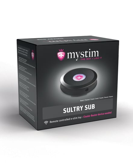 Mystim Sultry Subs Receiver Channel 3 – Black by Mystim product image