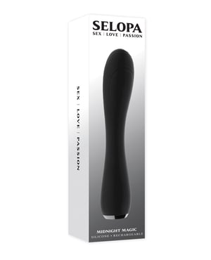 Selopa Midnight Magic Flexible Vibrator – Black by Selopa product image