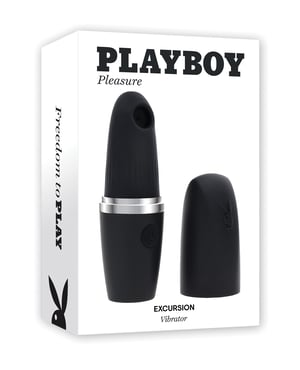 Playboy Pleasures Excursion Clitoral Suction Vibe – Black by Playboy product image
