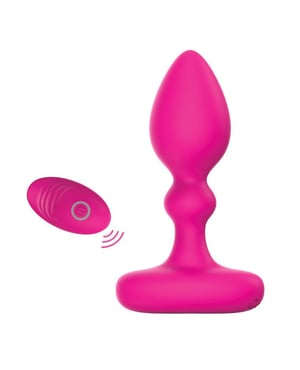 Pink Elephant Lil Rumble Rechargeable Vibe w/Remote – Pink by Pink Elephant product image
