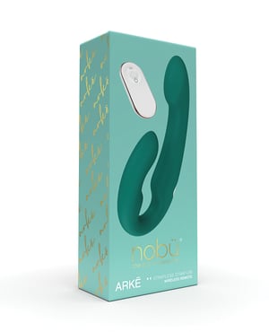 Nobu Arke Strapless Strap On – Emerald by Nobu product image