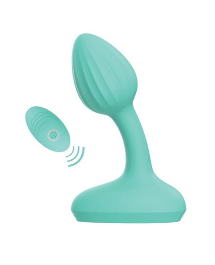 Pink Elephant Dreamer Rechargeable Vibe w/Remote – Aqua by Pink Elephant product image