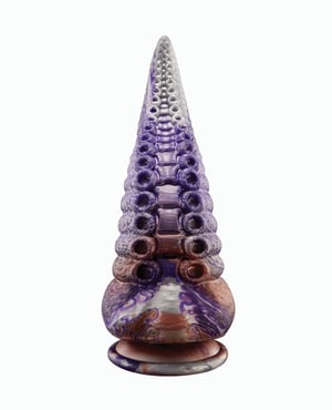 Tyrian Tentacle Shape Suction Cup Dildo – Multi Color by Honey Play Box product image