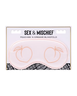 Sex & Mischief Peaches ‘n CreaMe Blindfold by Sex & Mischief product image