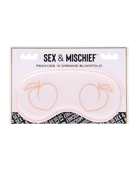 Sex & Mischief Peaches ‘n CreaMe Blindfold by Sex & Mischief product image