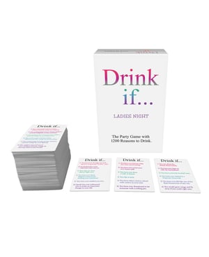 Drink If… Ladies Night Card Game by Kheper product image